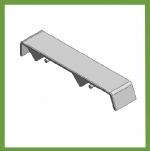 Micro Sash Lock Sill Cap right hand