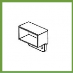 Square Balustrade Cast end Flange
