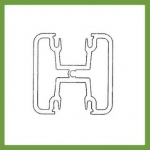 2 Way Glazing Post