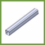 Hand Rail Square Post - Heavy Duty