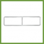 Slat Ribbed 65 x 16 x 1.2mm Radius