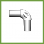90 Degree Cast Knee Rail Elbow