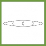 150mm Louvre Blade
